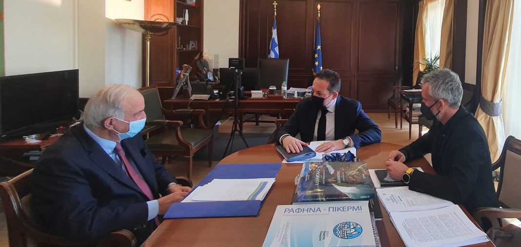 Συνάντηση Δημάρχου Ηρακλείου με τον Αναπληρωτή Υπουργό Εσωτερικών