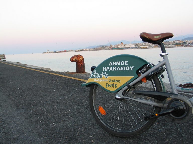 Ηράκλειο: Ξεκίνησε ξανά η δωρεάν διάθεση ποδηλάτων