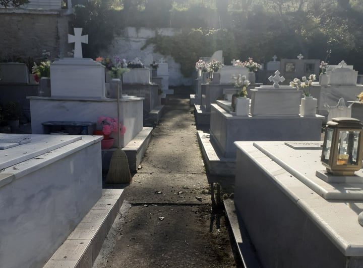 Καθαριότητα και ευπρεπισμός σε όλα τα κοιμητήρια του Δήμου Ηρακλείου
