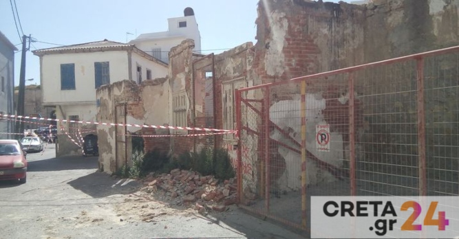 Δημόσιος κίνδυνος τα ετοιμόρροπα στο Ηράκλειο – Κατεδαφίσεις και συντηρήσεις ζητούν οι κάτοικοι