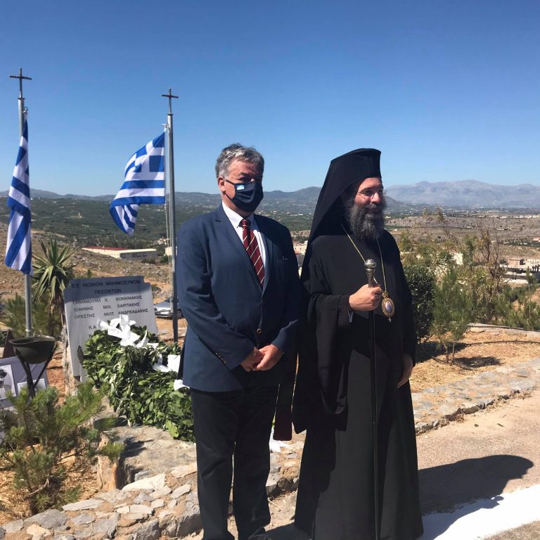 Ο Γ. Λογιάδης σε εκδήλωση για τη Μάχη της Κρήτης
