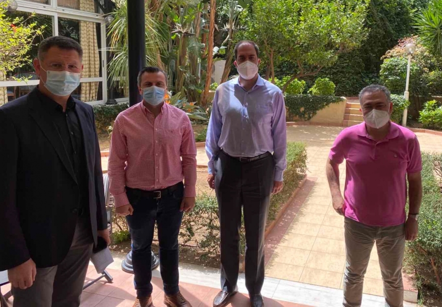 Κρήτη: Στον Κεφαλογιάννη οι εκπρόσωποι αξιωματικών της ΕΛ.ΑΣ με φόντο τα τροχαία