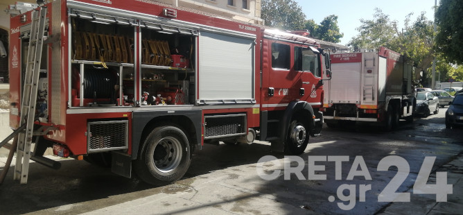 Κρήτη: Από πιθανό βραχύκλωμα ξεκίνησε η φωτιά στη Δημοτική Αγορά