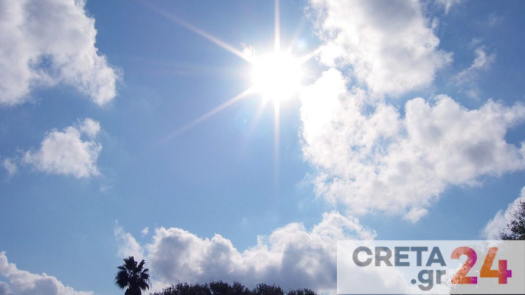 Καιρός: Ηλιοφάνεια και υψηλές θερμοκρασίες στην Κρήτη