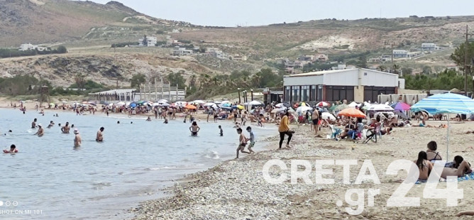 Στα ύψη η θερμοκρασία στην Κρήτη – Ποια περιοχή «άγγιξε» τους 39 βαθμούς