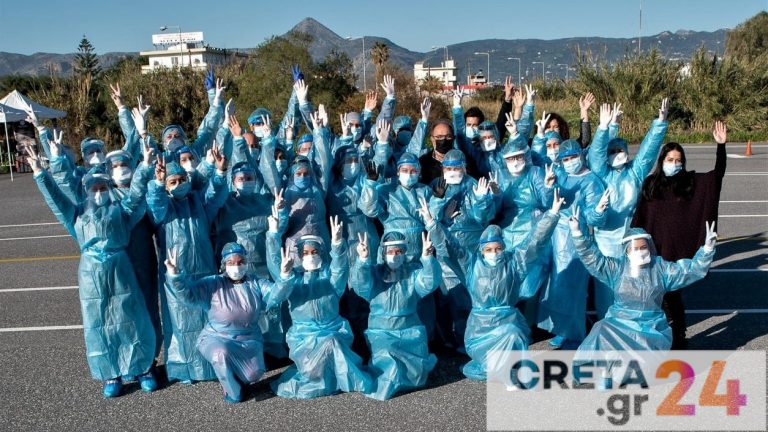 Ηράκλειο: Η ομάδα των ΚΟΜΥ και το «ευχαριστώ» του Π. Μαματζάκη