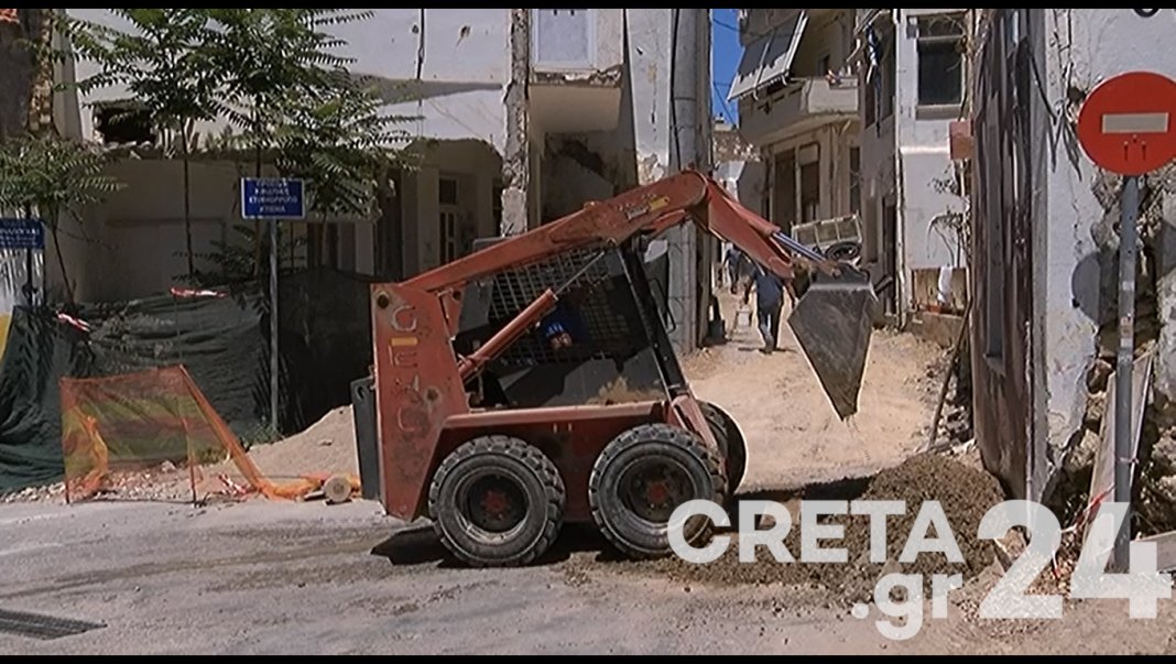 «Μεταμορφώνεται» η ιστορική περιοχή του Ηρακλείου (εικόνες)