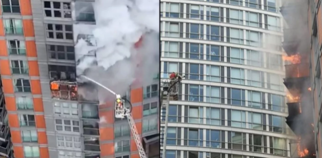 Συναγερμός στο Λονδίνο: Πυρκαγιά σε πύργο κοντά στο Κάναρι Γουάρφ -Μεγάλη κινητοποίηση της Πυροσβεστικής