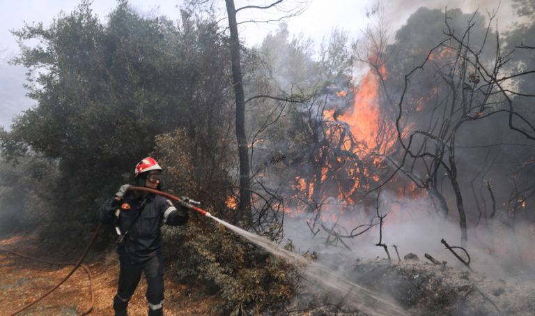 Κρήτη: Συναγερμός για πυρκαγιά σε δύσβατο σημείο