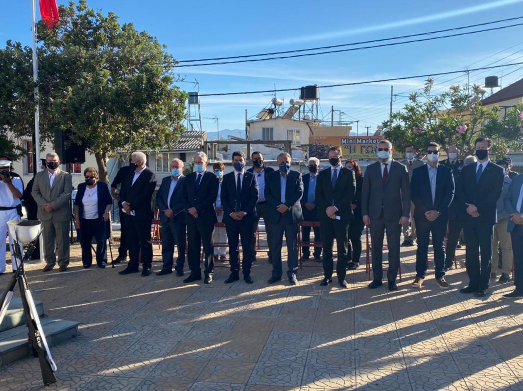 Στις εκδηλώσεις μνήμης των πεσόντων Τσικαλαριών και Γαλατά, ο Δήμαρχος Χανίων