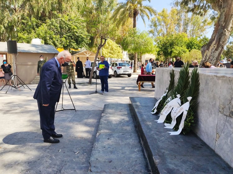 Β. Λαμπρινός: Η 9η Μαΐου αποτελεί ημέρα Μνήμης για όλες τις δημοκρατικές χώρες