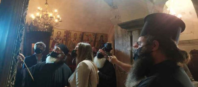 Κρήτη: Τη Μονή Τοπλού επισκέφθηκε η υφυπουργός Τουρισμού (εικόνες)