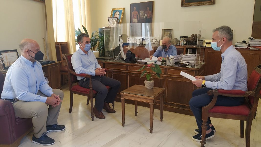 Υπογραφή σύμβασης Δήμου Ηρακλείου και ΕΛ.ΜΕ.ΠΑ για την αναβάθμιση του πρασίνου