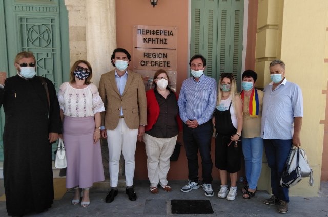 Συνάντηση Γ. Αλεξάκη με εκπροσώπους της Πρεσβείας της Ρουμανίας