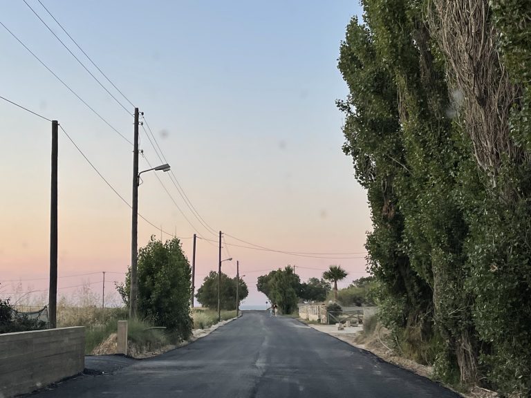 Κρήτη: Νέος ασφαλτοτάπητας στην παραλιακή οδό