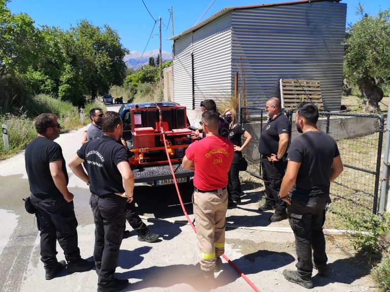 To «ευχαριστώ» των θηροφυλάκων για το αντλητικό συγκρότημα