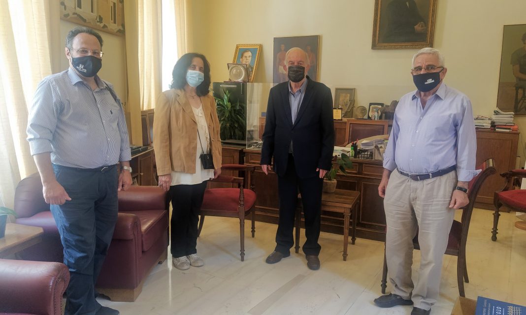 Συνάντηση Β. Λαμπρινού  με το προεδρείο της Ηράκλειας Πρωτοβουλίας