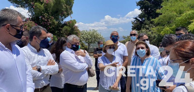 Νικολιδάκης στο CRETA: Υψίστης σημασίας η ανάδειξη της Λαβυρίνθου – Ικανοποίηση από την επίσκεψη Μενδώνη