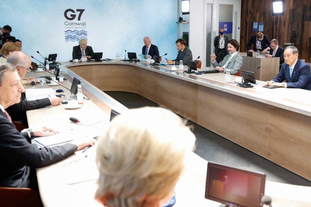 G7: Εμβόλια, Κίνα και Ρωσία στο «τραπέζι» των ηγετών