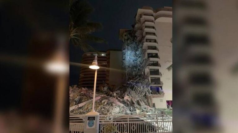 Κατάρρευση πολυκατοικίας στο Μαϊάμι: Μάχη των διασωστών για τον απεγκλωβισμό ανθρώπων – Ένας νεκρός