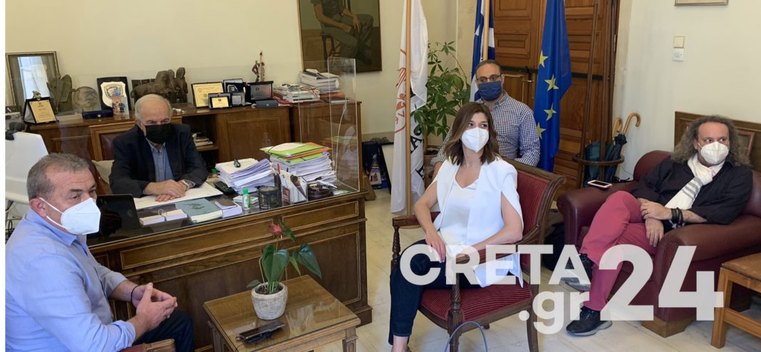 Στο Ηράκλειο η Κατερίνα Νοτοπούλου (εικόνες)