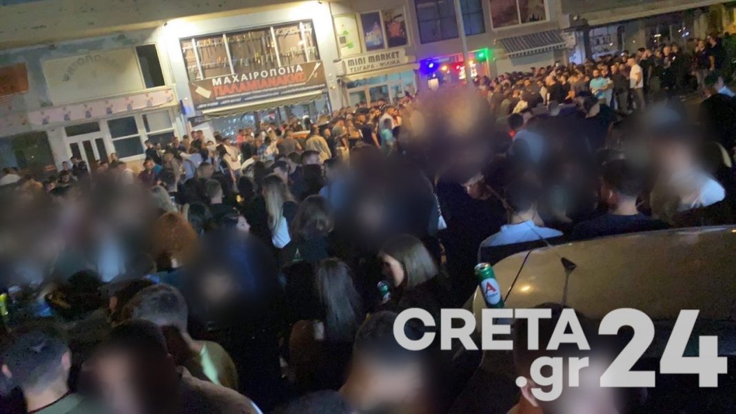 Ηράκλειο: Καμία λύση για τον συγχρωτισμό παρά τις εξαγγελίες – Κορωνοπάρτι ξανά στην παραλιακή