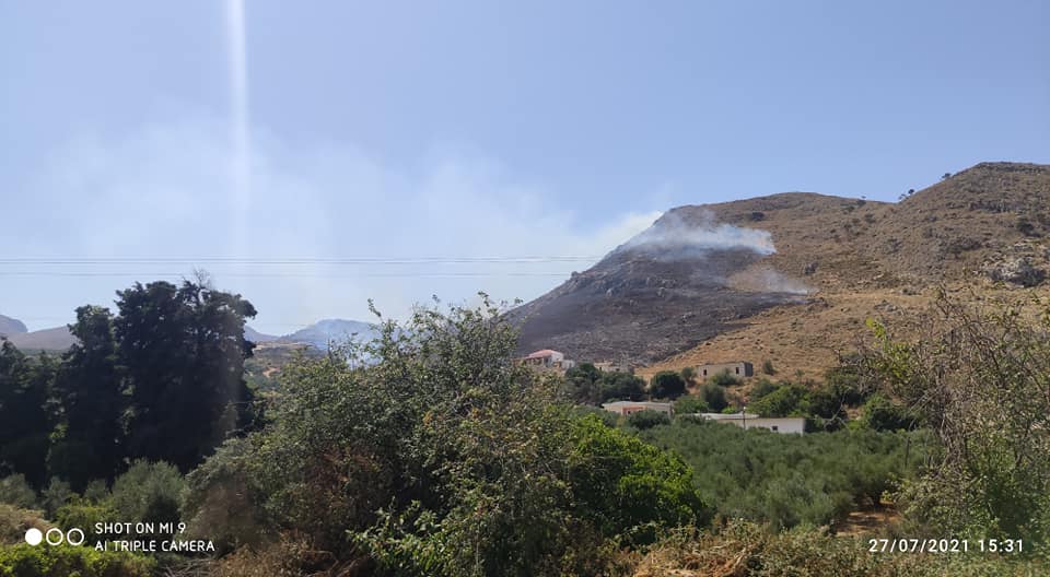 Κρήτη: Από οικοδομικές εργασίες ξέσπασε η μεγάλη πυρκαγιά – Συνελήφθη 36χρονος
