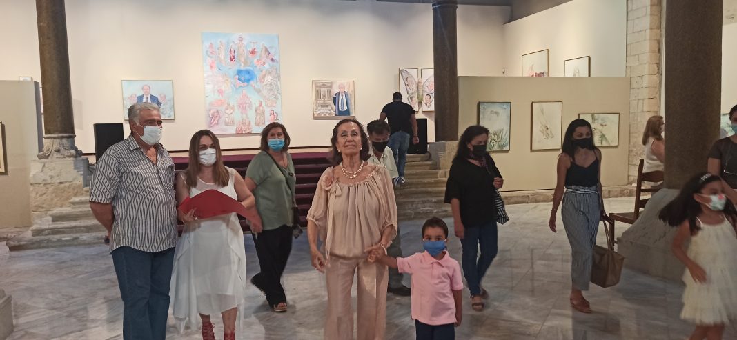 Ηράκλειο: Πόλος έλξης η έκθεση της Νασούλας Μπαρμπαρήγου στην Βασιλική του Αγ. Μάρκου
