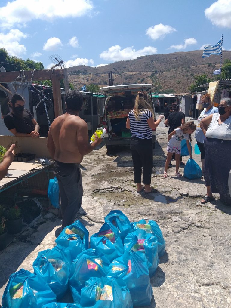 Κρήτη: Παροχή στήριξης στην κοινότητα των Ρομά