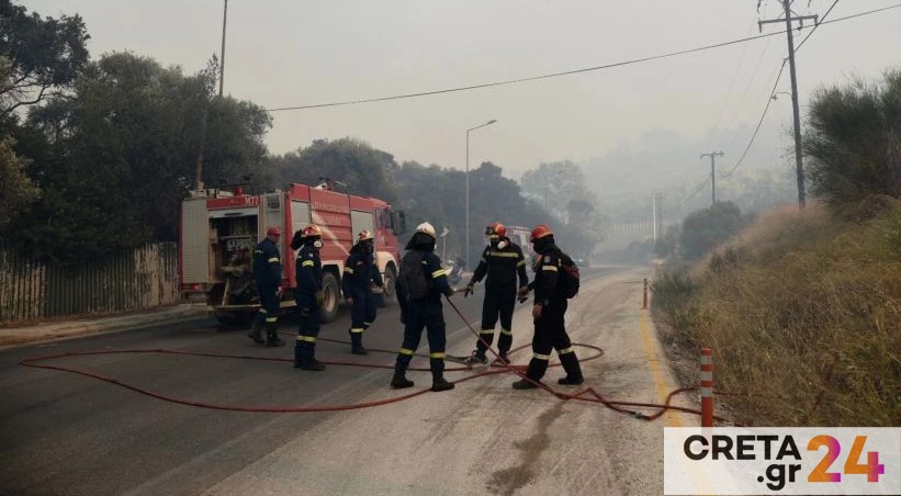 Φωτιά στη Μεσσηνία – Νέο μήνυμα του 112 για εκκένωση οικισμών