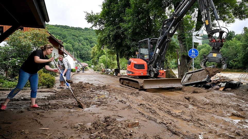 Γερμανία: Τους 180 έφτασαν οι νεκροί από τις πλημμύρες – Προειδοποίηση για νέες βροχοπτώσεις