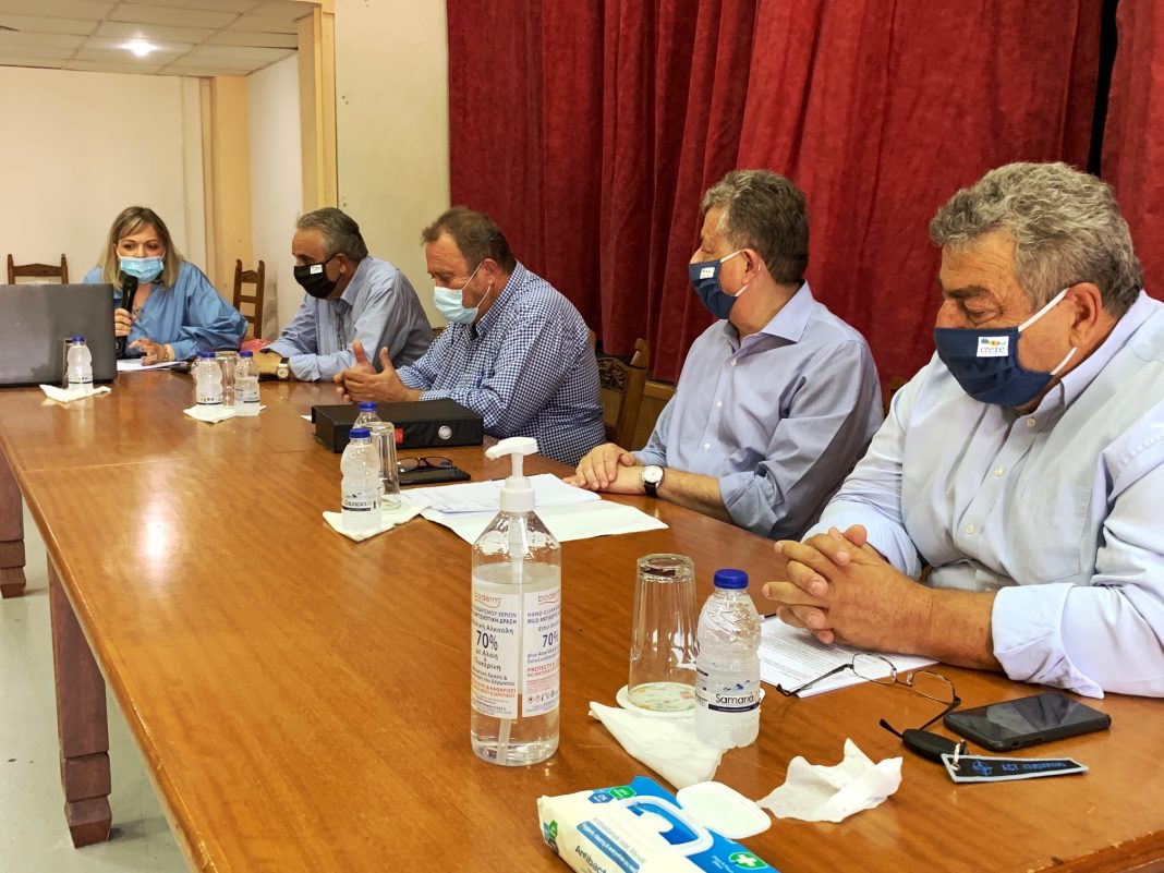 Στο Δήμο Κισσάμου ο Περιφερειάρχης – Επίσκεψη σε έργα και σύσκεψη στο Δημαρχείο