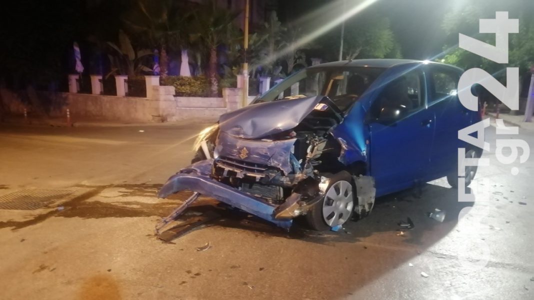 Σφοδρή σύγκρουση οχημάτων στην Κρήτη (εικόνες)