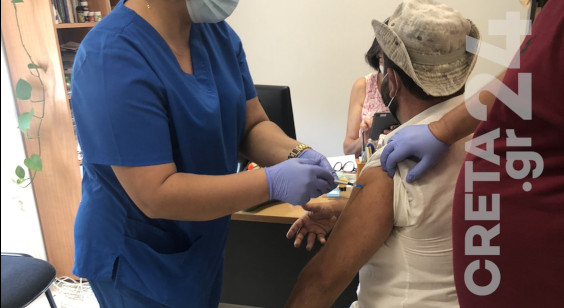 Ηράκλειο: Η Κινητή Μονάδα Εμβολιασμών σε ένα ακόμη χωριό