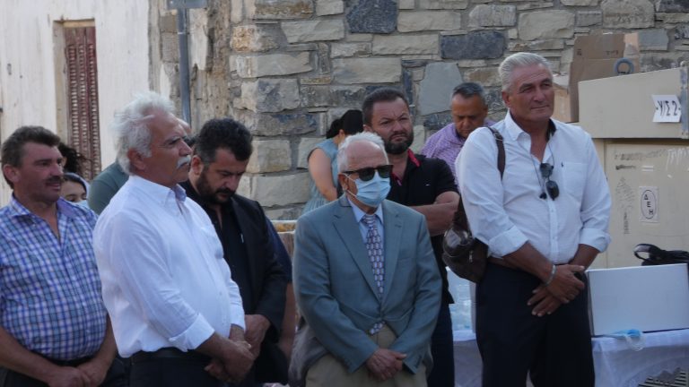 Αποκαλυπτήρια της προτομής του Οπλαρχηγού Καπετάν Μιχαήλ Ιωάννου Τζωρτζάκη