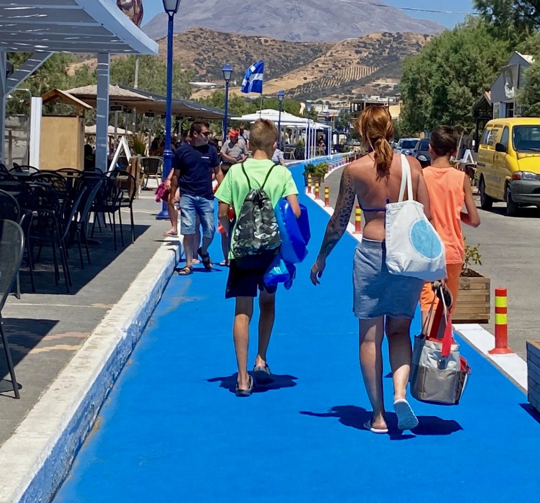 Συνολικά αναβαθμισμένο το παραλιακό μέτωπο του δήμου Φαιστού