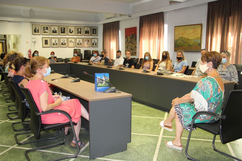 Κρήτη: Υποδοχή εκπαιδευτικών και μαθητών του προγράμματος ERASMUS (εικόνες)