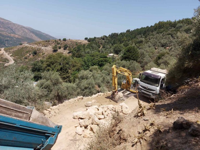 Ξεκίνησαν τα έργα αποκατάστασης των καταστροφών σε περιοχές της Κρήτης