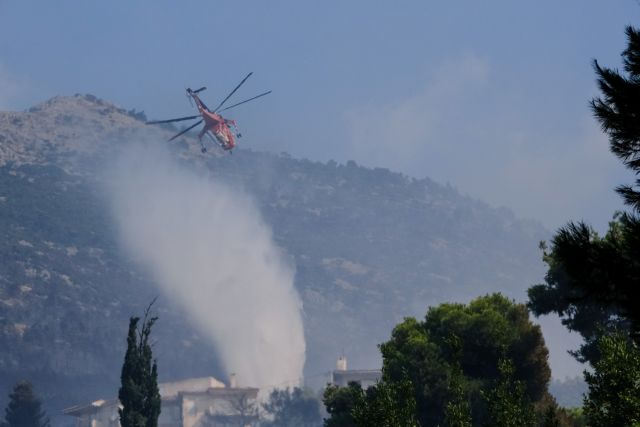 Φωτιά στην Αρκαδία: Δύσκολη η κατάσταση στη Γορτυνία – Διασώθηκε εγκλωβισμένος