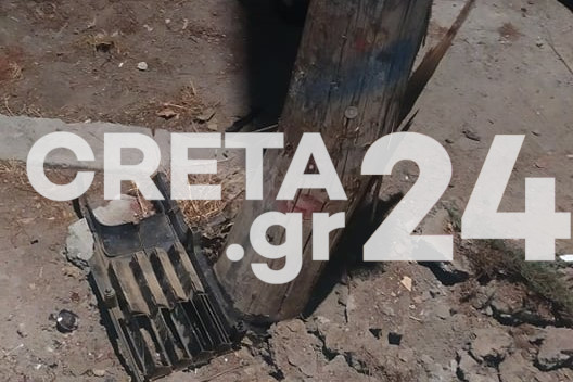 Απίστευτο τροχαίο στο Ηράκλειο – Χτύπησε σε στύλο και… εξαφανίστηκε! (εικόνες)