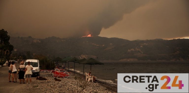 Δραματική έκκληση κατοίκου από το Πευκί – «Σας παρακαλώ βοηθήστε, καιγόμαστε»