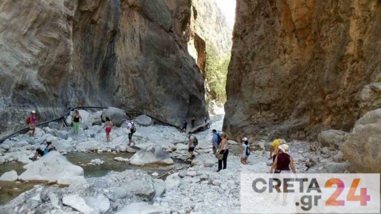 Κλειστό λόγω καύσωνα το Φαράγγι της Σαμαριάς