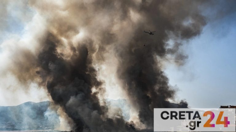 Φωτιές σε Βαρυμπόμπη και Εύβοια: Ενεργοποιήθηκε η Υπηρεσία Copernicus για την άμεση χαρτογράφηση των περιοχών
