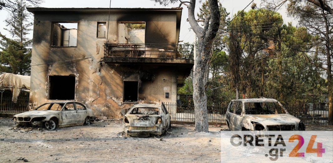 Φωτιά στη Βαρυμπόμπη: Σημειώθηκε αναζωπύρωση