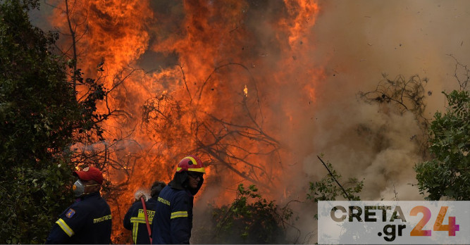 Πυροσβεστική: Τριάντα εννέα δασικές πυρκαγιές το τελευταίο 24ωρο