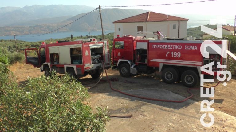 Κρήτη: Το Creta24 στη φωτιά – Τέθηκε υπό έλεγχο (εικόνες)