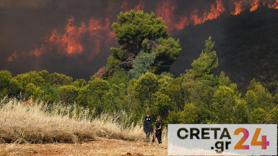 Ενεργά μέτωπα σε Βαρυμπόμπη, Θρακομακεδόνες και Μαλακάσα – Νέο μήνυμα από το 112 για εκκένωση περιοχών