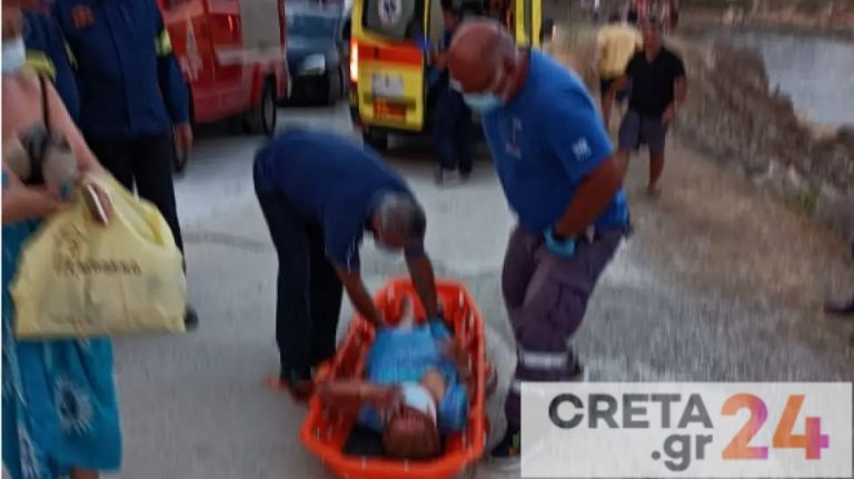 Λουόμενη τραυματίστηκε στα βράχια – Την απεγκλώβισε η πυροσβεστική