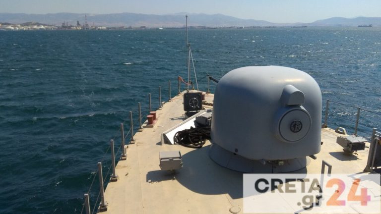 Συνεκπαίδευση μονάδων του ελληνικού και του ιταλικού Στόλου δυτικά της Κρήτης