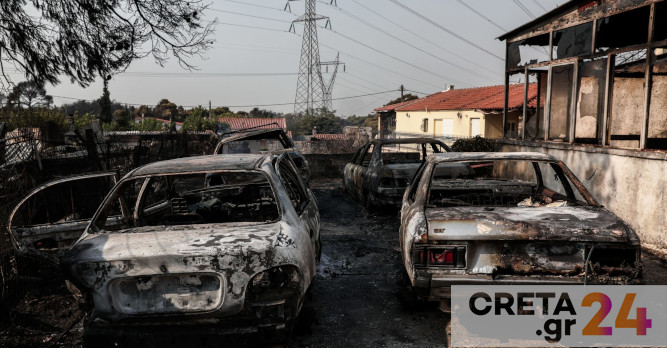 Φωτιά στη Βαρυμπόμπη – Η καταστροφή μέσα από συγκλονιστικές εικόνες